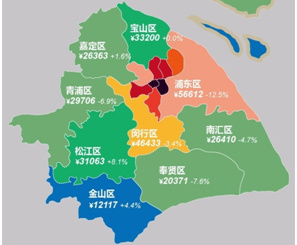 最新上海房價地圖，揭示魔都樓市現(xiàn)狀與未來趨勢展望