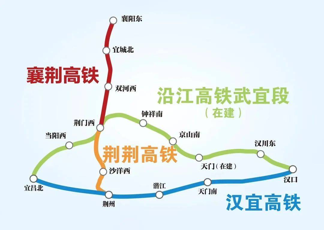 襄荊宜高鐵最新線路圖，重塑區(qū)域交通格局的動脈之路